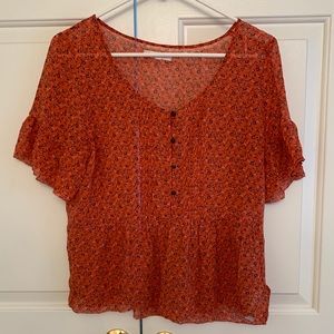 Madewell Eliot Babydoll Blouse